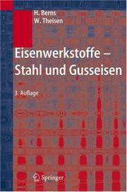 Cover of: Eisenwerkstoffe - Stahl und Gusseisen