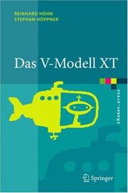 Cover of: Das V-Modell XT by Reinhard Höhn, Stephan Höppner