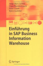 Cover of: Einführung in SAP Business Information Warehouse