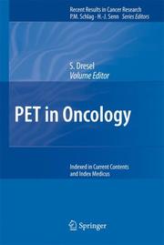 Cover of: PET in Oncology (Recent Results in Cancer Research) | Stefan Dresel