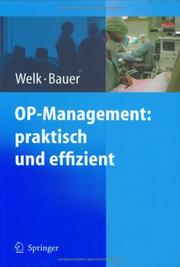 Cover of: OP-Management: praktisch und effizient