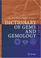 Cover of: Dictionary of Gems and Gemology