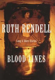 Cover of: Blood lines by Ruth Rendell