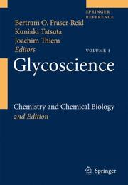 Glycoscience by Bertram O. Fraser-Reid