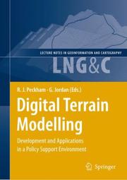 Cover of: Digital Terrain Modelling by 