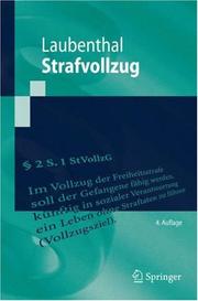 Cover of: Strafvollzug (Springer-Lehrbuch)