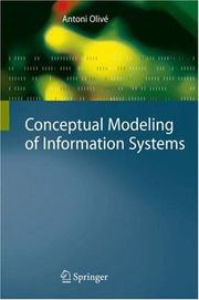 Cover of: Conceptual Modeling of Information Systems