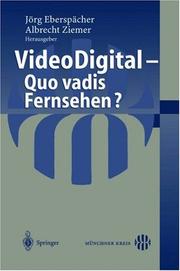 Cover of: Video Digital - Quo vadis Fernsehen?