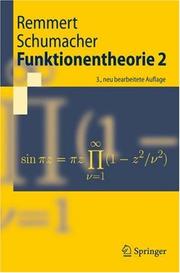 Cover of: Funktionentheorie 2 (Springer-Lehrbuch)
