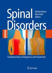 Cover of: Spinal Disorders by 