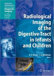 Cover of: Radiological Imaging of the Digestive Tract in Infants and Children (Medical Radiology / Diagnostic Imaging) | 