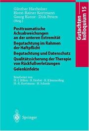 Cover of: Gutachtenkolloquium 15 by 