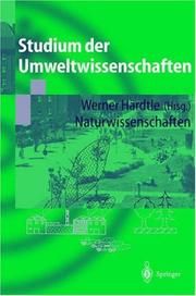 Cover of: Studium der Umweltwissenschaften: Naturwissenschaften