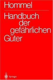 Cover of: Handbuch der gefährlichen Güter Band 4: Merkblätter 1206-1612
