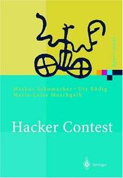 Cover of: Hacker Contest by Markus Schumacher, Utz Roedig, Marie-Luise Moschgath