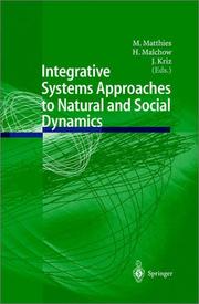 Cover of: Integrative Systems Approaches to Natural & Social Dynamics