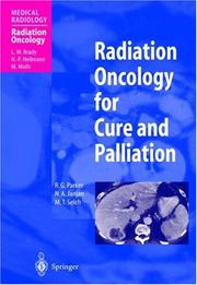 Cover of: Palliative Radiation Oncology (Medical Radiology / Radiation Oncology)