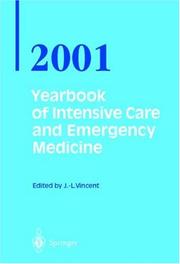 Cover of: Year Book of Intensive Care and Emergency Medicine (Yearbook of Intensive Care & Emergency Medicine)