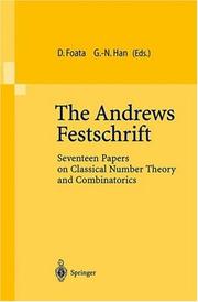 Cover of: The Andrews Festschrift: Seventeen Papers on Classical Number Theory and Combinatorics