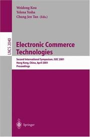 Cover of: Topics in Electronic Commerce | 