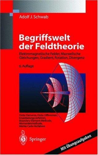 Begriffswelt der Feldtheorie by Adolf Schwab
