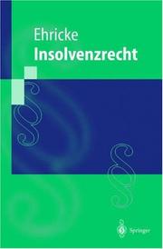 Cover of: Insolvenzrecht