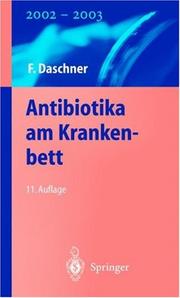 Cover of: Antibiotika am Krankenbett.