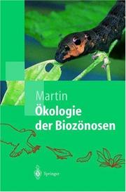 Cover of: Ökologie der Biozönosen