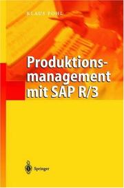 Cover of: Produktionsmanagement mit SAP R/3