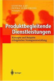 Cover of: Produktbegleitende Dienstleistungen: Konzepte und Beispiele erfolgreicher Strategieentwicklung