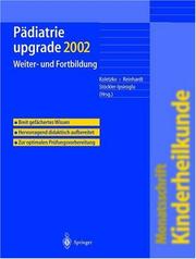 Cover of: Pädiatrie upgrade 2002 by 