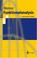 Cover of: Funktionalanalysis (Springer-Lehrbuch)