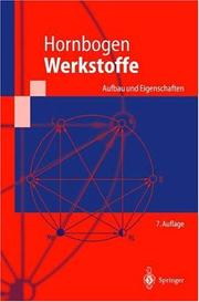 Cover of: Werkstoffe by Erhard Hornbogen, Erhard Hornbogen