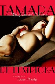 Cover of: Tamara de Lempicka by Laura P. Claridge