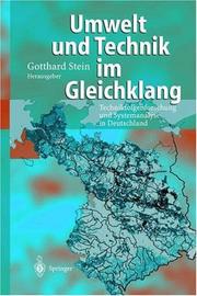 Cover of: Umwelt und Technik im Gleichklang?: Technikfolgenforschung und Systemanalyse in Deutschland