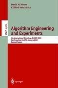 Cover of: Algorithm Engineering and Experiments: 4th International Workshop, ALENEX 2002, San Francicsco, CA, USA, January 4-5, 2002, Revised Papers (Lecture Notes in Computer Science)