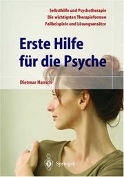 Cover of: Erste Hilfe für die Psyche