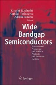 Cover of: Wide Bandgap Semiconductors by 