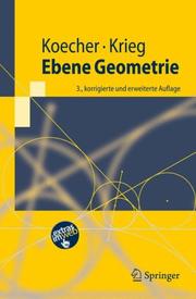 Cover of: Ebene Geometrie (Springer-Lehrbuch)