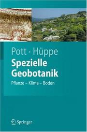 Cover of: Spezielle Geobotanik: Pflanze - Klima - Boden (Springer-Lehrbuch)