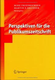 Cover of: Perspektiven für die Publikumszeitschrift