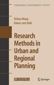 Research methods in urban and regional planning by Xinhao Wang, Rainer vom Hofe