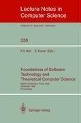 Cover of: Foundations of Software Technology and Theoretical Computer Science: Eighth Conference, Pune, India, December 21-23, 1988. Proceedings (Lecture Notes in Computer Science)