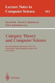 Category theory and computer science by Peter Dybjer