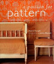 A passion for pattern by Katrin Cargill