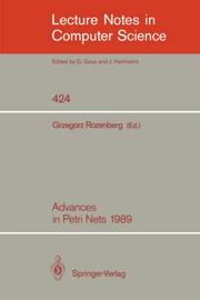 Cover of: Advances in Petri Nets 1989