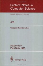 Cover of: Advances in Petri Nets 1990