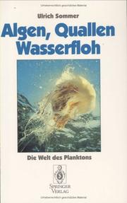 Cover of: Algen, Quallen, Wasserfloh by Ulrich Sommer