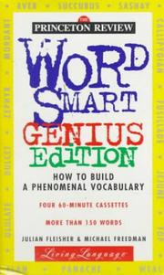 Cover of: Word Smart Genius Edition | Princeton Review