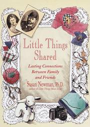 Cover of: Little things shared by Susan Newman